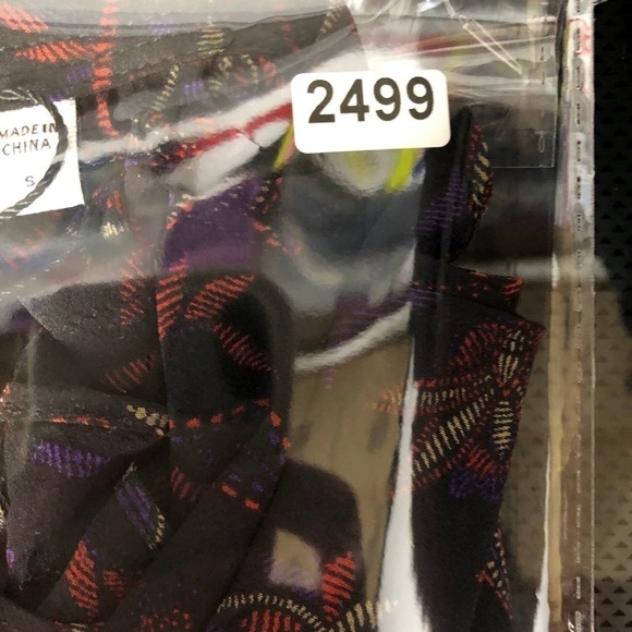 Joie Cecarina Silk Blouse Long Sleeve Tie Front Paisley Caviar Multi NWT Small - Picture 14 of 14